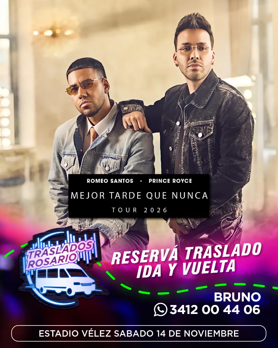ROMEO SANTOS & PRINCE ROYCE - 14 Nov.